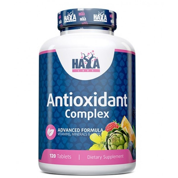 Комплекс вітамінів і  антиоксидантів, Haya Labs, Antioxidant Complex - 120 таб