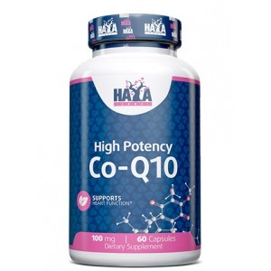 Коэнзим Q10 100 мг, Haya Labs, High Potency Co-Q10 100 мг - 60 веган капс