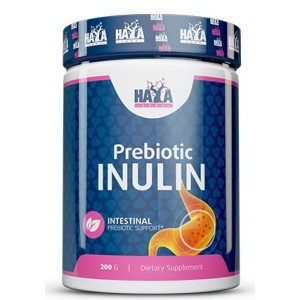 Органический Инулин (чистый пребиотический порошок), Haya Labs, Prebiotic INULIN - 200 г