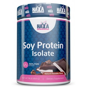Соєвий протеїн, Haya Labs, 100% Soy Protein Isolate без ГМО - 454 г