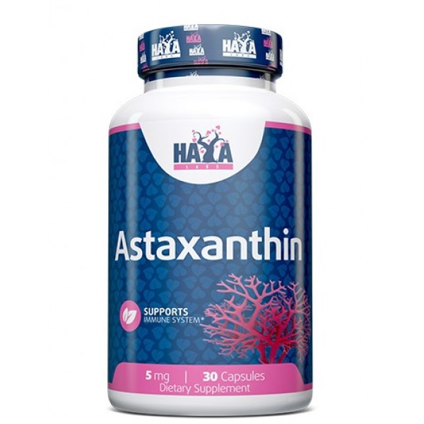 Астаксантин, Haya Labs, Astaxanthin 5 мг - 30 капс