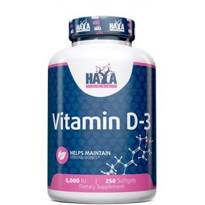 Вітамін Д3 5000 МО, Vitamin D-3 / 5000 IU - 250 гель капс