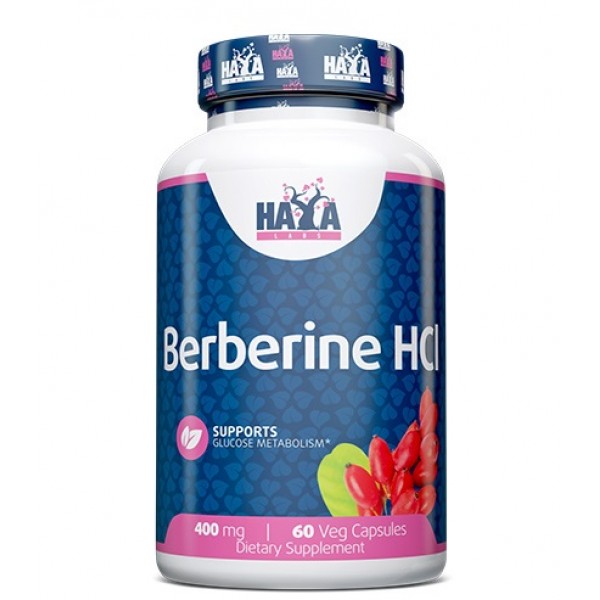 Берберин, Haya Labs, Berberine HCL 400 мг - 60 веган капс