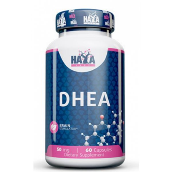 Дегидроэпиандростерон (DHEA) 50 мг, Haya Labs, DHEA 50 мг - 60 таб