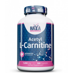 Л-карнитин Ацетил, Haya Labs, Acetyl L-Carnitine 1000 мг - 100 капс