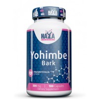 Йохимбин экстрат (кора), Haya Labs, Yohimbe Bark 500 мг - 100 капс