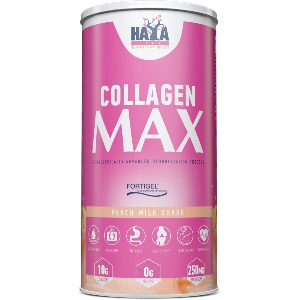 Гидролизат Коллагена + Магний, Haya Labs, Collagen Max - 395 г 