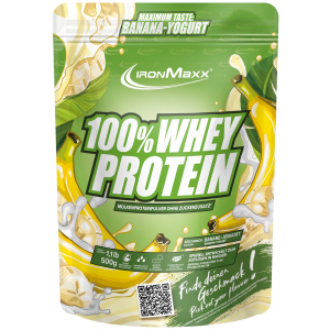 Сироватковий концентрат, IronMaxx, 100% Whey Protein - 500 г