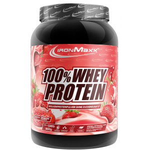 Сироватковий концентрат, IronMaxx, 100% Whey Protein - 900 г 
