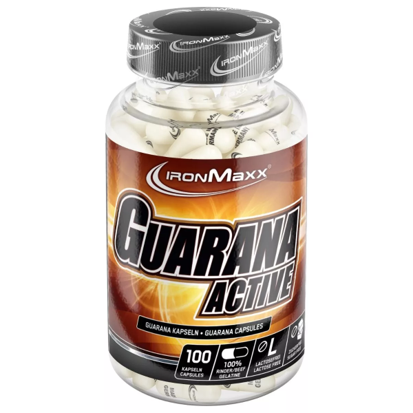 Экстракт Гуараны, IronMaxx, Guarana Active - 100 капс