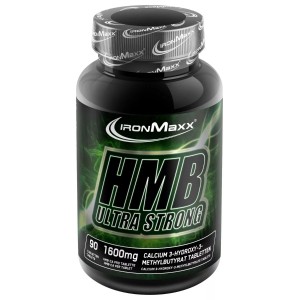 Гидроксиметилбутират в таблетках високой концентрации, IronMaxx, HMB Ultra Strong - 90 таб 