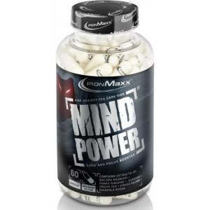 Комплекс ноотропов для головного мозга, IronMaxx, Mindpower - 60 капс