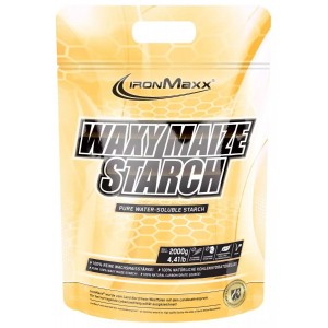 Чистый восковой кукурузный крахмал, IronMaxx, Waxy Maize Starch - 2 кг