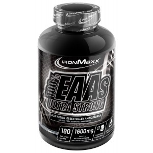 Комплекс незамінних амінокислот в таблетках, IronMaxx, 100% EAAs Ultra Strong - 90 таб