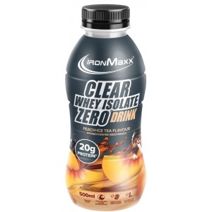 Напій протеїн без лактози, IronMaxx, Clear Whey Isolate RTD - 500 мл