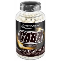 Гамма-аминомасляная кислота, IronMaxx, GABA - 100 капс