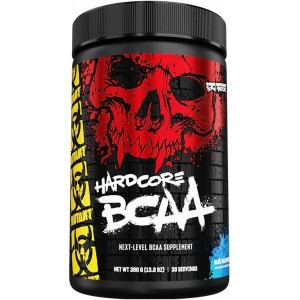 ВСАА аминокомплекс, Mutant, Hardcore BCAA - 390 г - Голубая малина