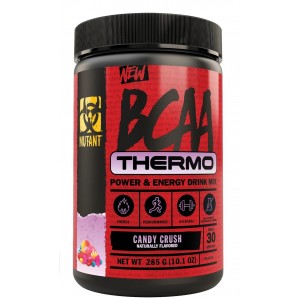 Незаменимые аминокислоты БЦАА с кофеином + электролиты, Mutant, BCAA Thermo - 258 г