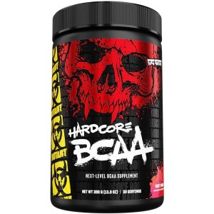 ВСАА аминокомплекс, Mutant, Hardcore BCAA - 390 г - Фруктовый пунш