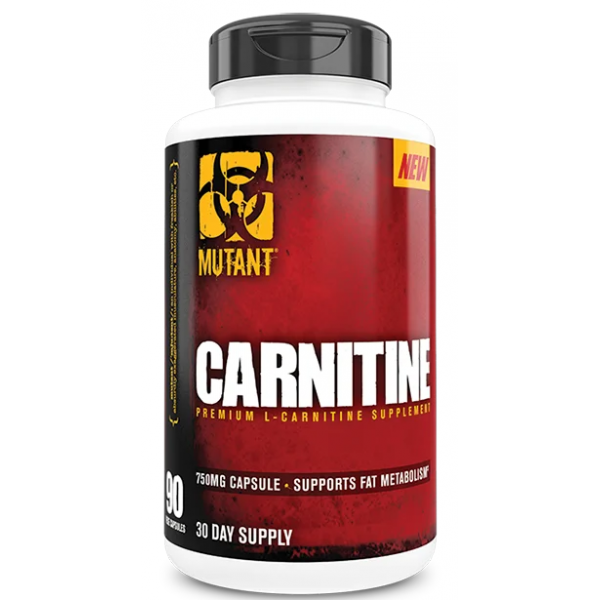 Л-карнитин для сжигания жира, Mutant, L-Carnitine - 90 капс