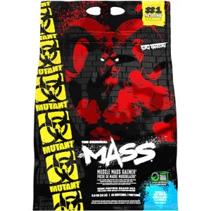 Гейнер с протеином и углеводами, Mutant, Mass - 6,8 кг - Ваниль