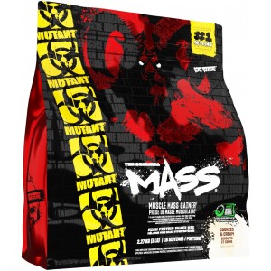 Гейнер (быстрый набор веса), Mutant, Mass - 2,27 кг - Печенье-Крем