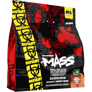 Гейнер (быстрый набор веса), Mutant, Mass - 2,27 кг - Тройной шоколад