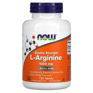 Л-Аргинин аминокислота, NOW, L-Arginine 1000 мг