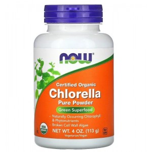 Хлорелла в порошке, NOW, Chlorella - 113 г