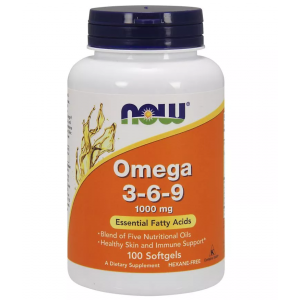 Комплекс жирных кислот Омега 3-6-9, Omega 3-6-9 1000 мг