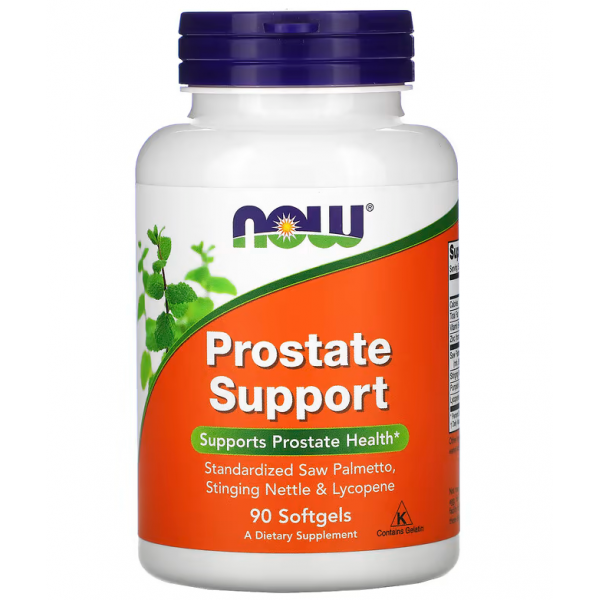 Комплекс для поддержки здоровья простаты, NOW, Prostate Support - 90 софт гель