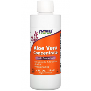 Алоэ вера концетрат, NOW, Aloe Vera Concentrate - 118 мл