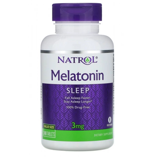 Мелатонин, Melatonin 3 mg - 240 таб