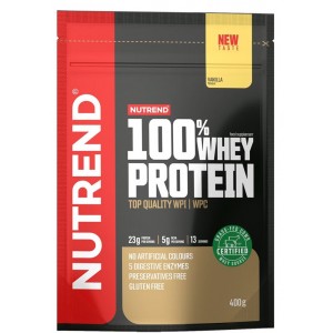 Сывороточный протеин концентрат, Nutrend, 100% Whey Protein - 400 г