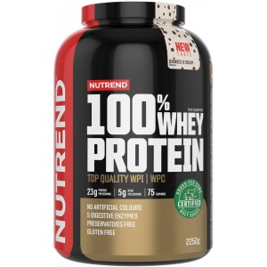 Протеин из молочной сыворотки, Nutrend, 100% Whey Protein - 2,2 кг - Печенье с кремом