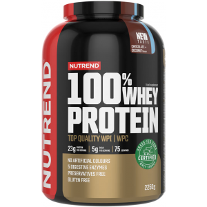 Протеин из молочной сыворотки, Nutrend, 100% Whey Protein - 2,2 кг - Шоколад-Кокос