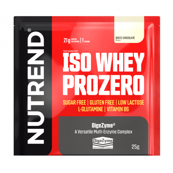 Протеїн ізолят (пробник), Nutrend, Iso Whey ProZero - 25 г