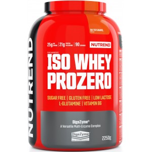 Протеїн без цукру + ензими, Nutrend, Iso Whey ProZero - 2,2 кг - Солона карамель