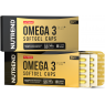 Омега 3 с добавлением витамина Д3, Nutrend, Omega 3 Plus - 120 гель капс