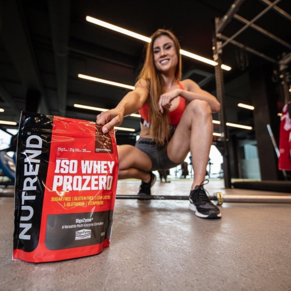 Протеин изолят сыворотки с энзимами, Nutrend,  Iso Whey ProZero - 500 г