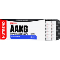 Аргінін у формі альфа-кетоглутарат, Nutrend, AAKG Compressed - 120 капс