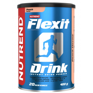 Препарат для поддержки здоровья суставов, Nutrend, Flexit Drink - 400 г - Персик