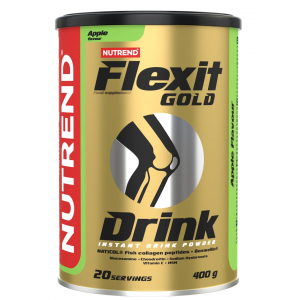 Хондропротектор (здороье связок и суставов), Nutrend, Flexit Drink Gold - 400 г - Яблоко