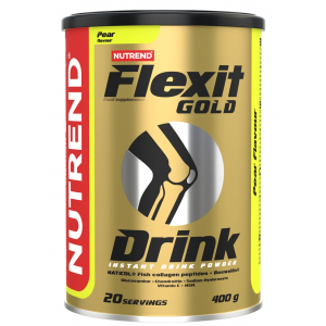 Хондропротектор (здороье связок и суставов), Nutrend, Flexit Drink Gold - 400 г - груша