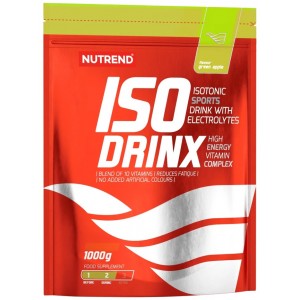 Ізотонік без штучних барвників, Nutrend, Isodrinx - 1 кг - Зелене яблуко