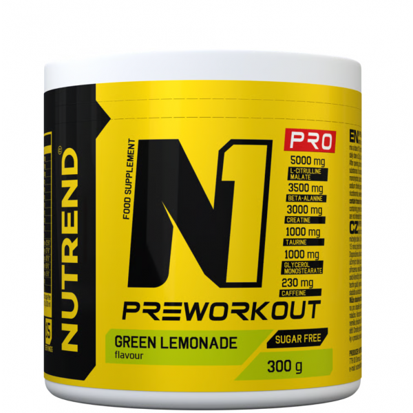Передтенувальний комплекс з креатином, Nutrend, N1 PRO - 300 г