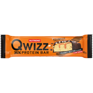 Протеиновый батончик, Nutrend, Qwizz Protein Bar - 60 г - Арахисовая паста