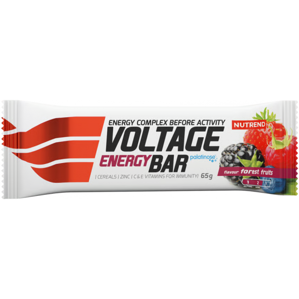 Батончик углеводний, Nutrend, Voltage Energy Bar - 65 г
