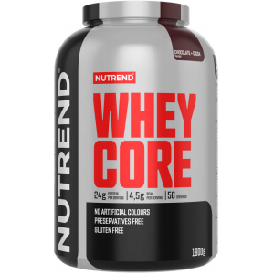 Концентрат сывороточного протеина, Nutrend, Whey Core - 1,8 кг - Шоколад-Какао