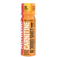 Л-Карнітин шот з Кофеїном і Тауріном, Nutrend, Carnitine 3000 - 60 мл - ананас
